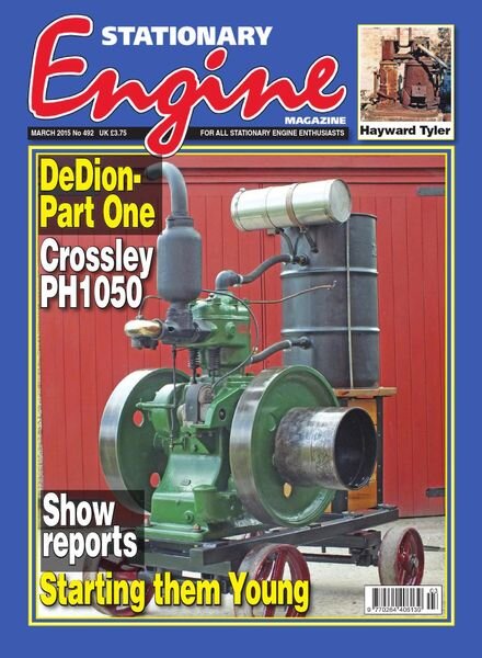 Stationary Engine – Issue 492 – March 2015 Cover