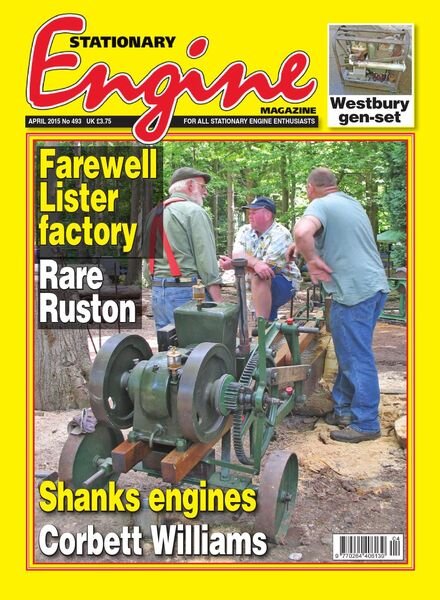 Stationary Engine – Issue 493 – April 2015 Cover