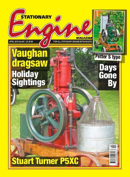 Stationary Engine – Issue 541 – April 2019 Cover