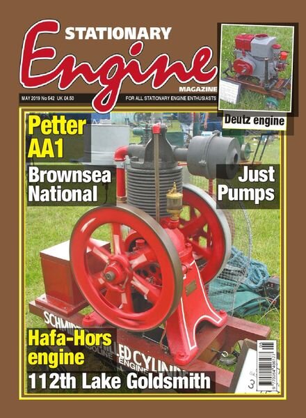 Stationary Engine – Issue 542 – May 2019 Cover