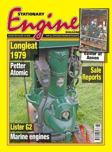 Stationary Engine – Issue 545 – August 2019 Cover