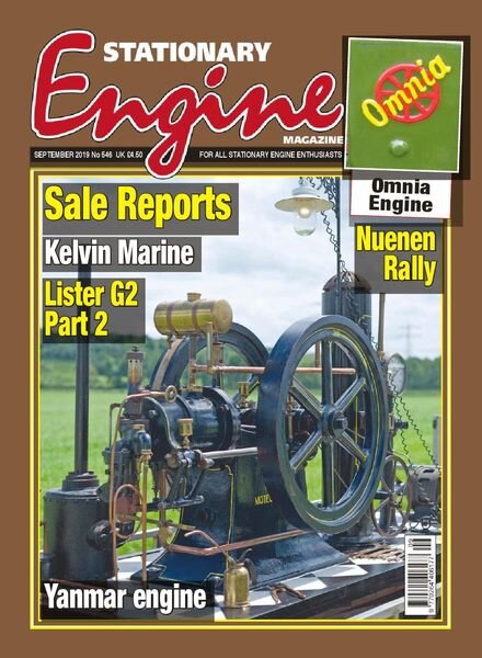 Stationary Engine – Issue 546 – September 2019 Cover
