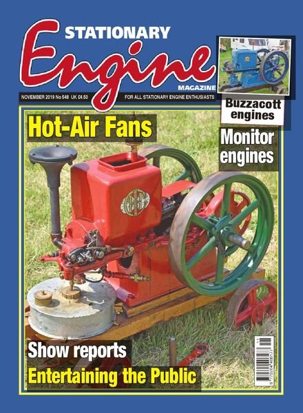 Stationary Engine – Issue 548 – November 2019 Cover
