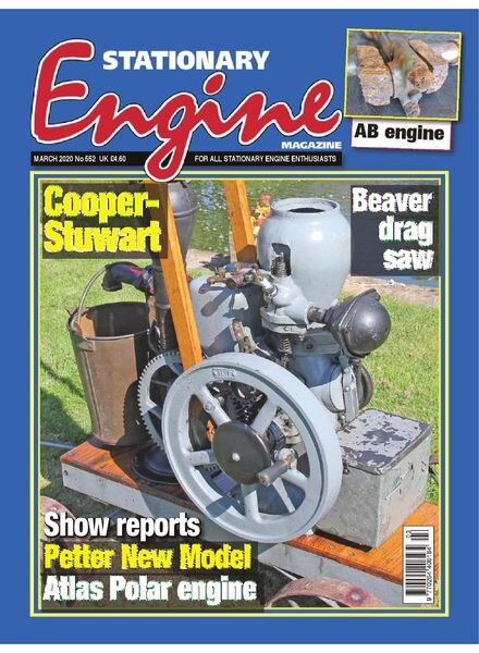 Stationary Engine – Issue 552 – March 2020 Cover