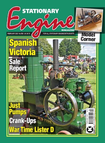 Stationary Engine – Issue 563 – February 2021 Cover