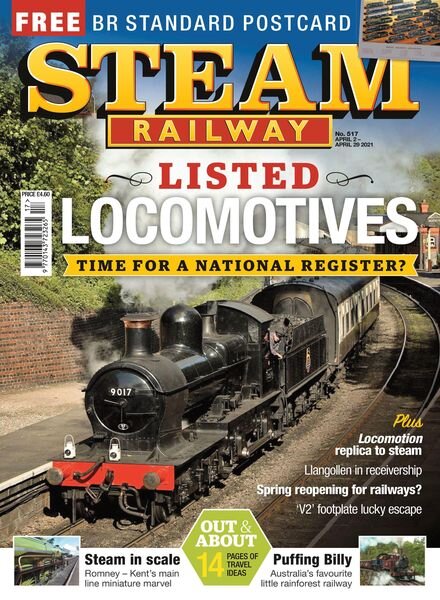 Steam Railway – 02 April 2021 Cover