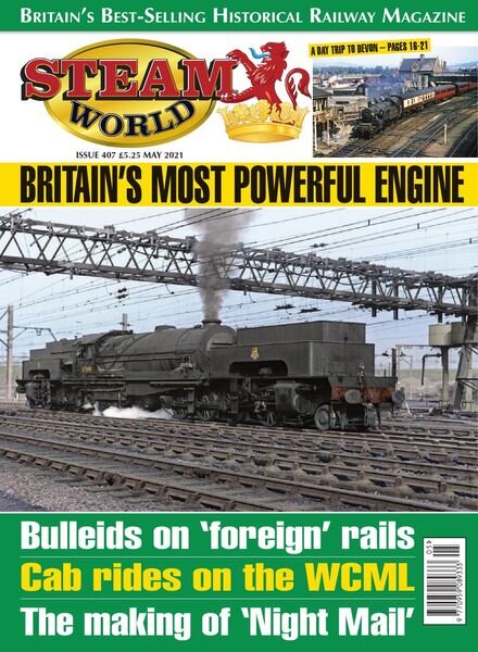 Steam World – Issue 407 – May 2021 Cover