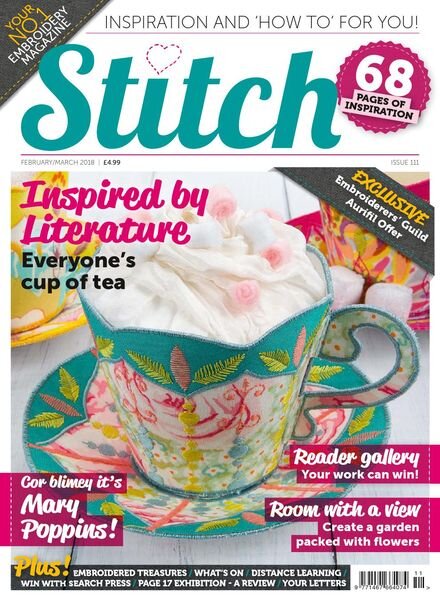 Stitch Magazine – Issue 111 – February-March 2018 Cover