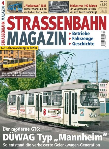 Strassenbahn Magazin – April 2021 Cover