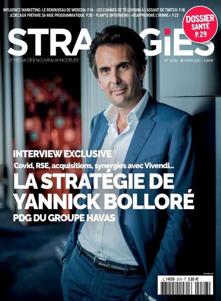 Strategies – 18 Mars 2021 Cover