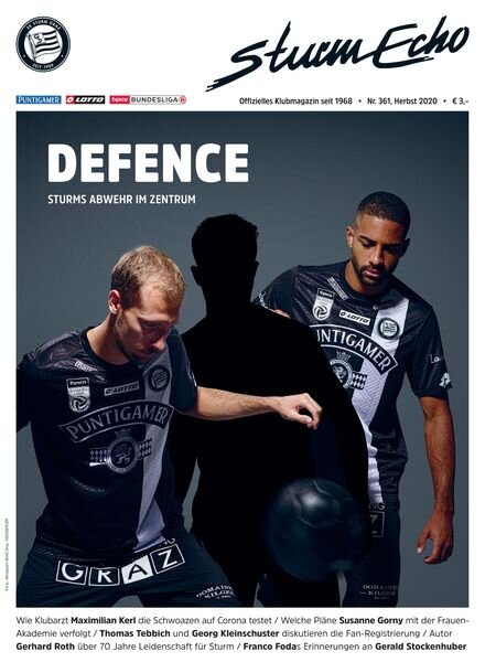 SturmEcho – November 2020 Cover