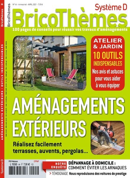Systeme D Bricothemes – Avril 2021 Cover