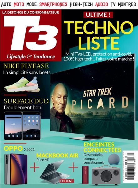 T3 France – mars 2021 Cover