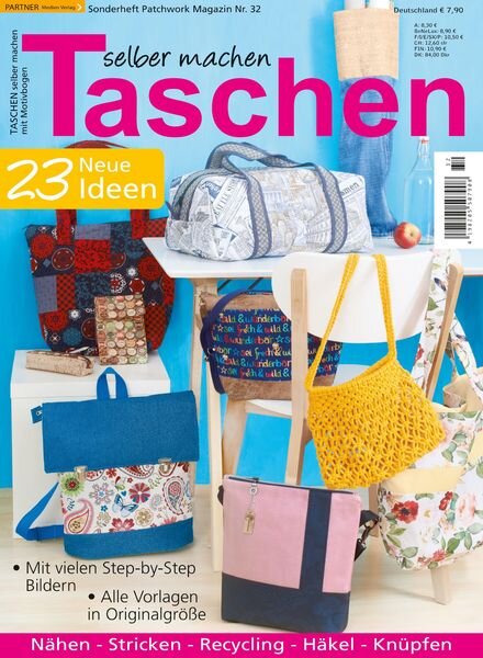 Taschen selber machen – 20 Marz 2021 Cover