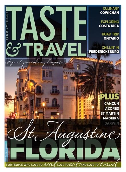 Taste & Travel International – Issue 41 – Spring 2021 Cover