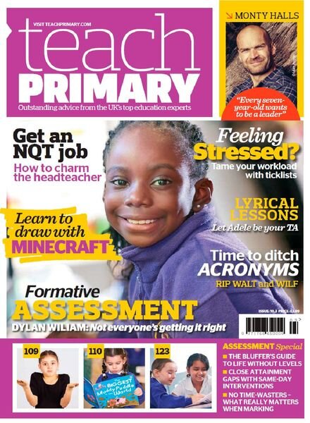 Teach Primary – Volume 10 Issue 3 – April 2016 Cover