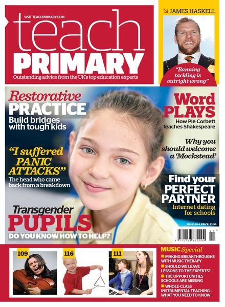 Teach Primary – Volume 10 Issue 4 – May 2016 Cover