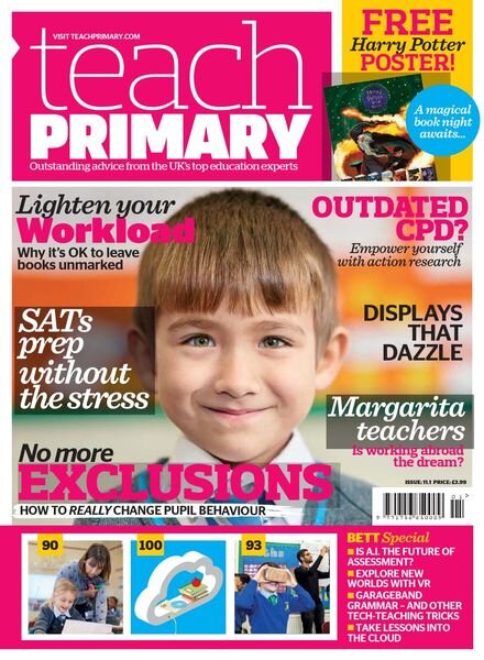 Teach Primary – Volume 11 Issue 1 – 6 January 2017 Cover