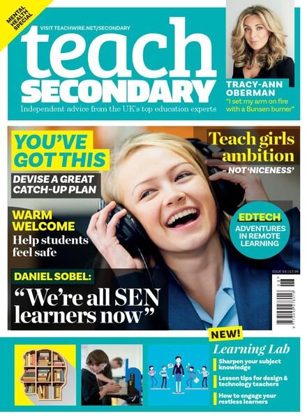 Teach Secondary – Volume 9 Issue 6 – September-October 2020 Cover