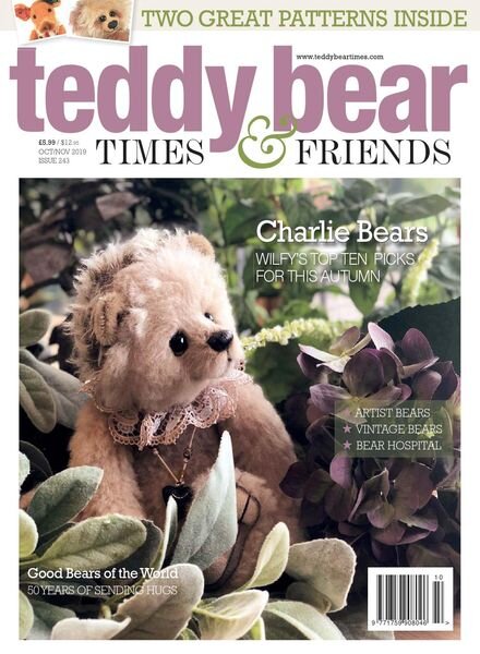 Teddy Bear Times – Issue 243 – October-November 2019 Cover