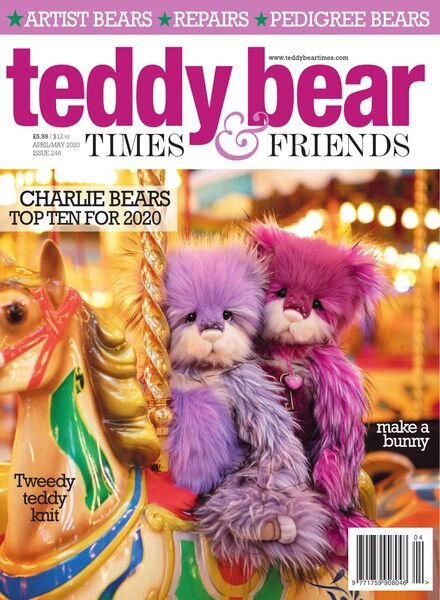 Teddy Bear Times – Issue 246 – April-May 2020 Cover