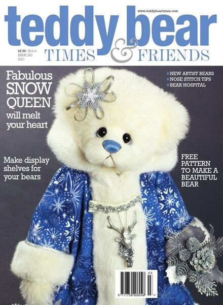 Teddy Bear Times – Issue 250 – February-March 2021 Cover