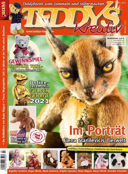 Teddys Kreativ – Mai 2021 Cover