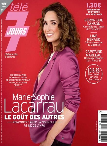 Tele 7 Jours – 27 mars 2021 Cover