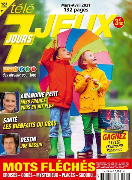 Tele 7 Jours Jeux – Mars-Avril 2021 Cover