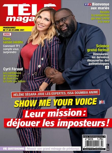 Tele Magazine – 17 Avril 2021 Cover