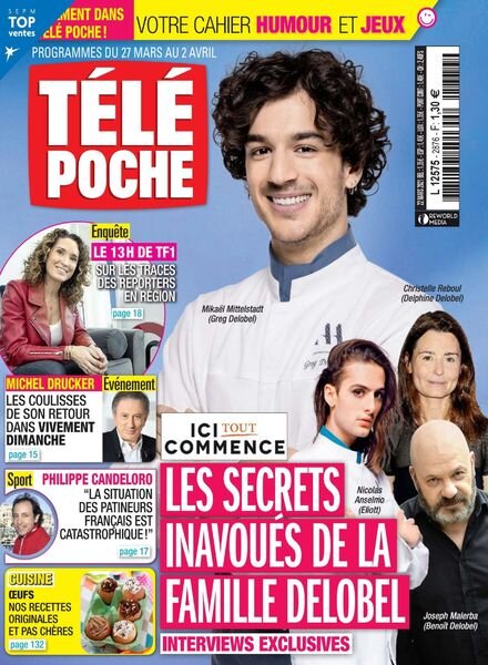 Tele Poche – 22 Mars 2021 Cover
