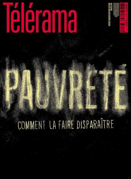 Telerama Magazine – 17 Avril 2021 Cover