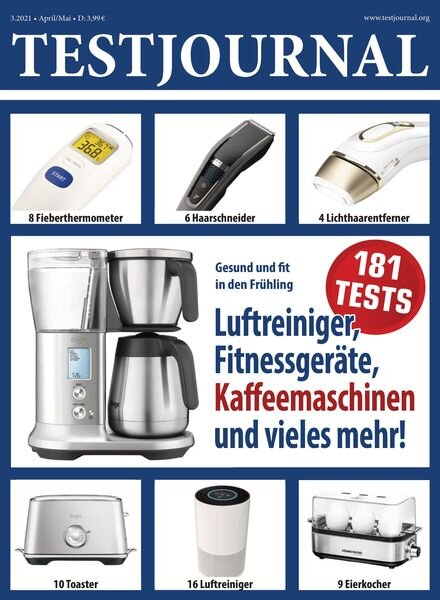 TESTJOURNAL – 19 Marz 2021 Cover