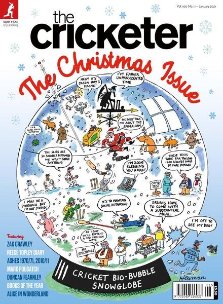 The Cricketer Magazine – January 2021 Cover