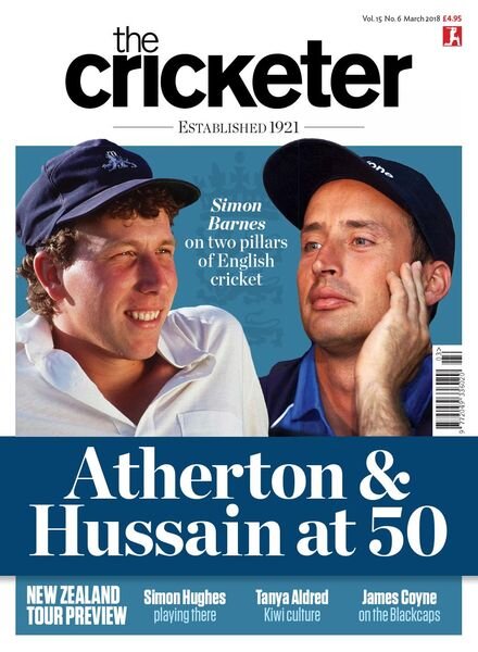 The Cricketer Magazine – March 2018 Cover