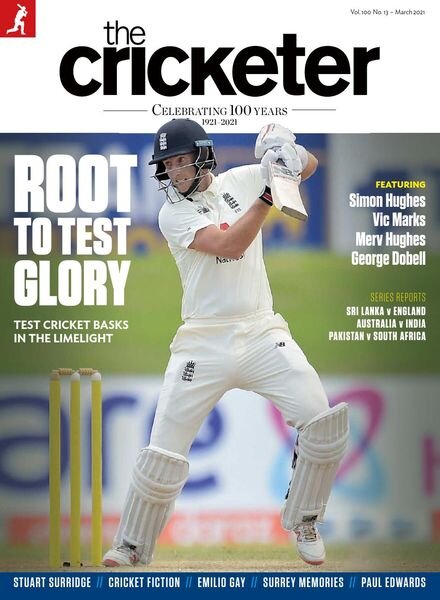 The Cricketer Magazine – March 2021 Cover