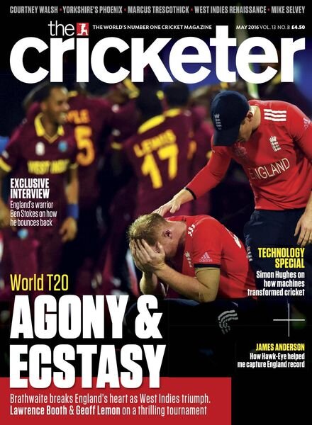 The Cricketer Magazine – May 2016 Cover