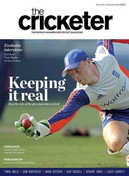 The Cricketer Magazine – Summer 2016 Cover