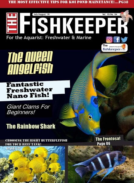 The Fishkeeper – July-August 2019 Cover