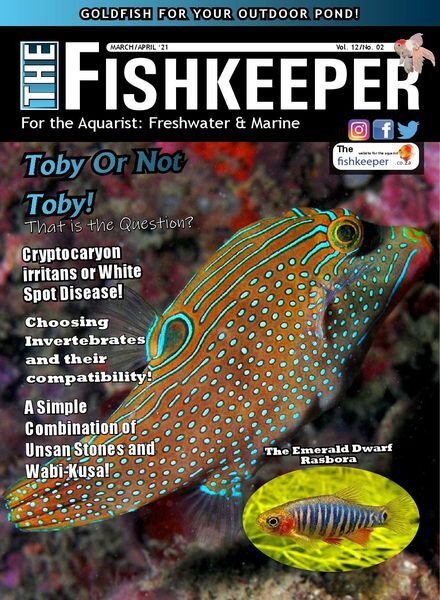 The Fishkeeper – March-April 2021 Cover