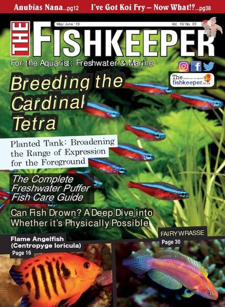The Fishkeeper – May-June 2019 Cover