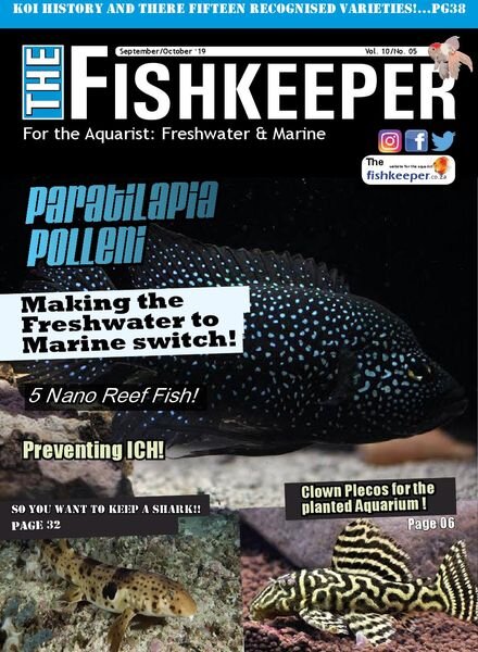 The Fishkeeper – September-October 2019 Cover