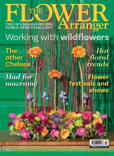 The Flower Arranger – Summer 2018 Cover