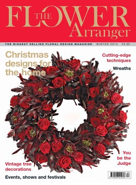 The Flower Arranger – Winter 2014 Cover
