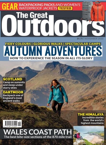 The Great Outdoors – November 2020 Cover