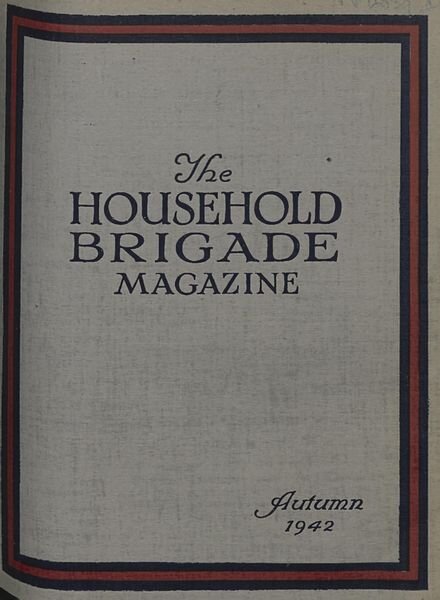 The Guards Magazine – Autumn 1942 Cover