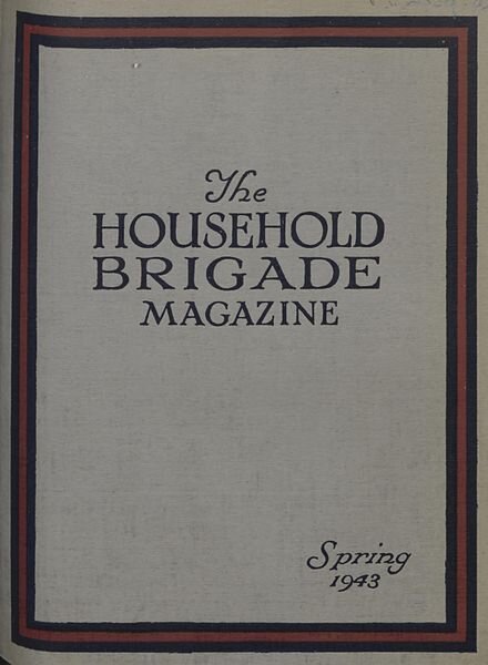 The Guards Magazine – Spring 1943 Cover