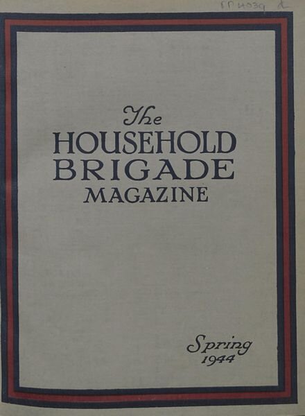 The Guards Magazine – Spring 1944 Cover