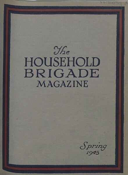 The Guards Magazine – Spring 1945 Cover