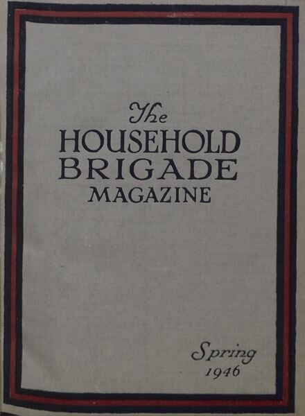 The Guards Magazine – Spring 1946 Cover